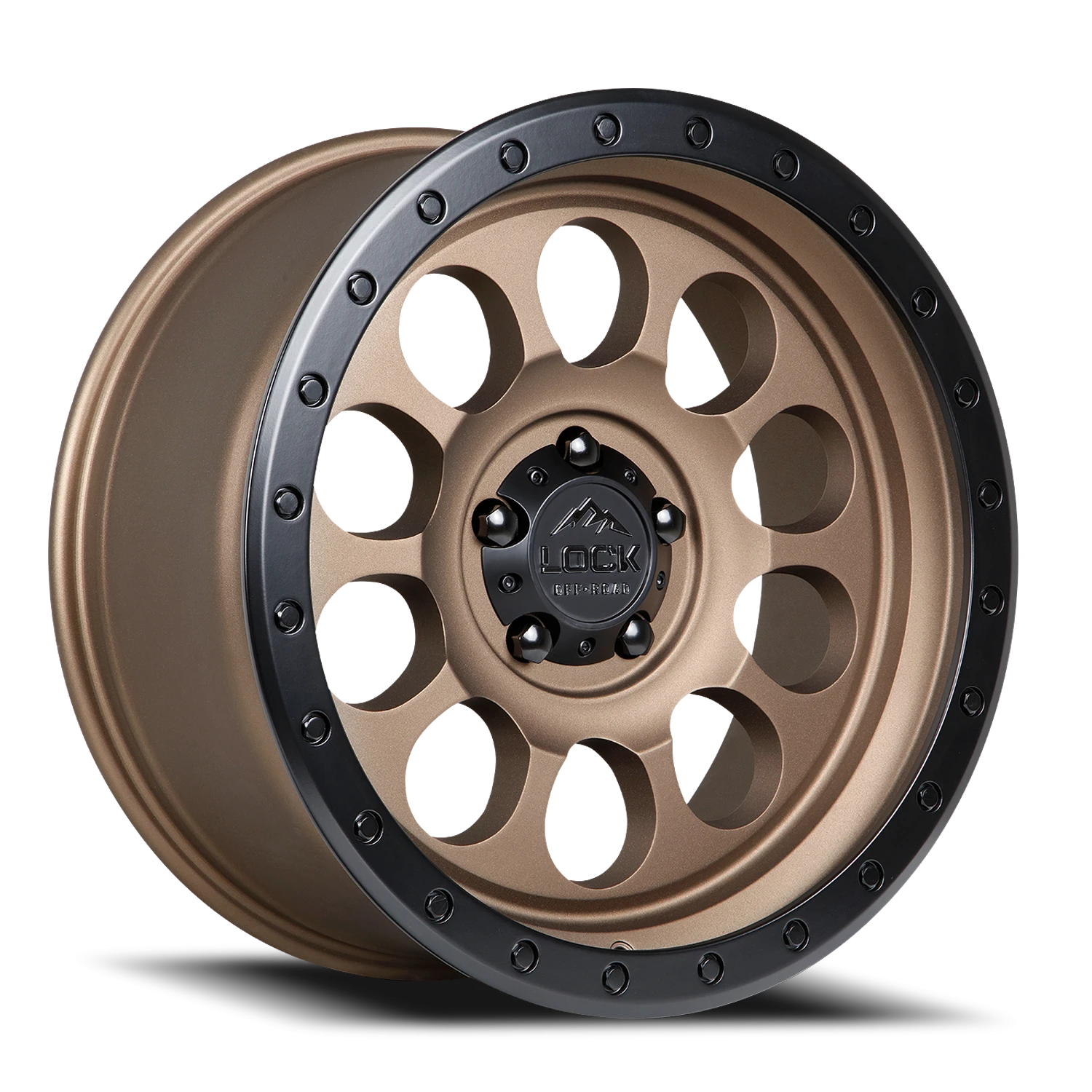 50CAL | 20X9 | 6X135 | +0 | MATTE DESERT BRONZE W MATTE BLACK RING | 50CAL-2963MRMBR