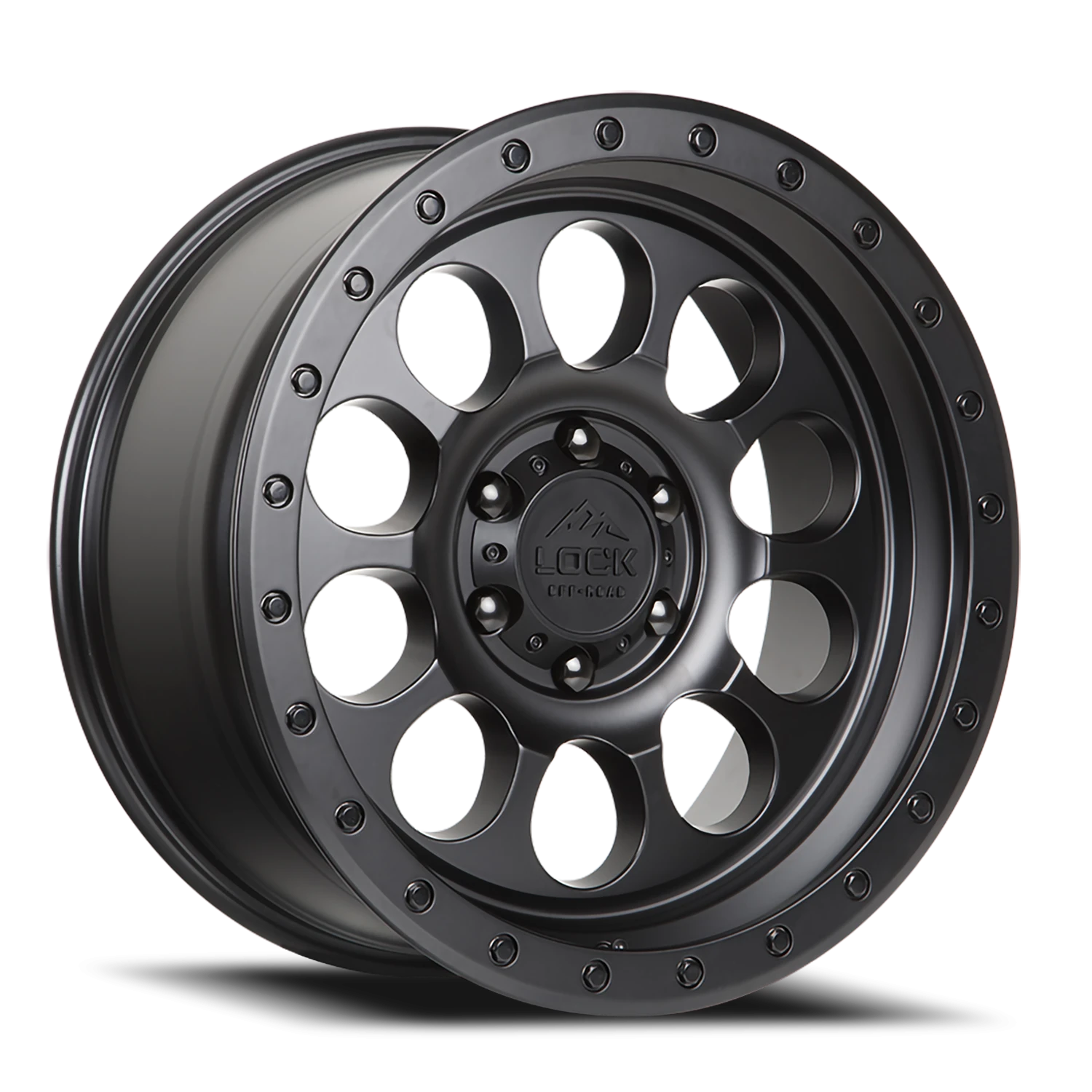 50CAL | 17X9 | 6X135 | +0 | MATTE BLACK W MATTE BLACK RING | 50CAL-7963MB