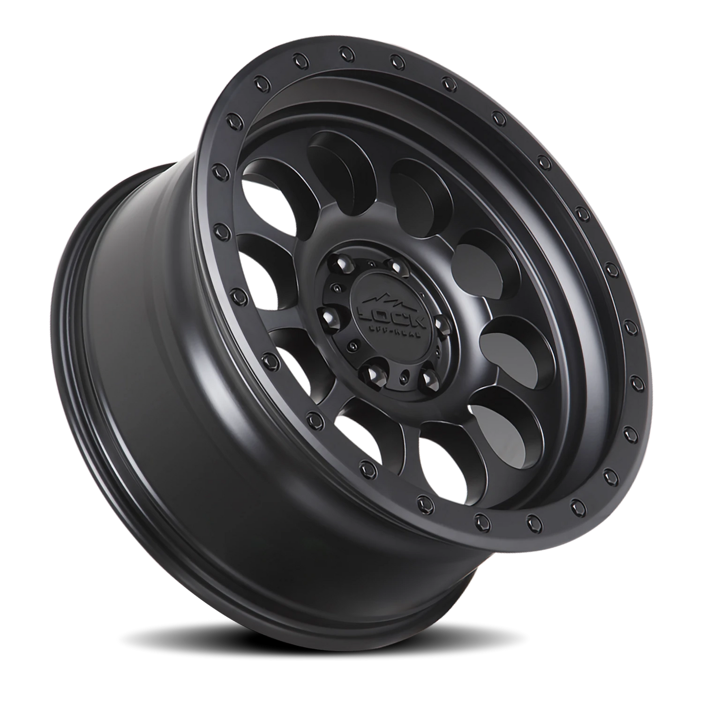 50CAL | 17X9 | 6X139.7 | +0 | MATTE BLACK W MATTE BLACK RING | 50CAL-7969MB - Image 2