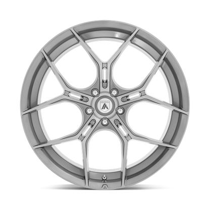 Asanti Black | ABL-37 MONARCH | 20.0x9.00 | 5X112 | 38 | TITANIUM BRUSHED