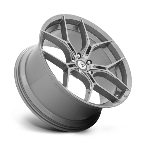 Asanti Black | ABL-37 MONARCH | 20.0x9.00 | 5X112 | 38 | TITANIUM BRUSHED