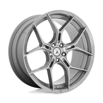 Asanti Black | ABL-37 MONARCH | 20.0x9.00 | 5X112 | 38 | TITANIUM BRUSHED