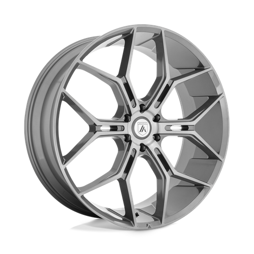 Asanti Black | ABL-38 MONARCH TRUCK | 22.0x9.50 | 6X139.7 | 20 | TITANIUM BRUSHED