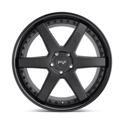 Niche 1PC | M192 ALTAIR | 19.0x8.50 | 5X108 | 40 | GLOSS BLACK MATTE BLACK