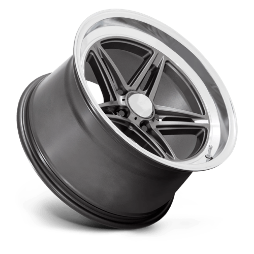 American Racing Vintage | VN514 GROOVE | 18.0x8.00 | 5X127 | 0 | ANTHRACITE W/ DIAMOND CUT LIP
