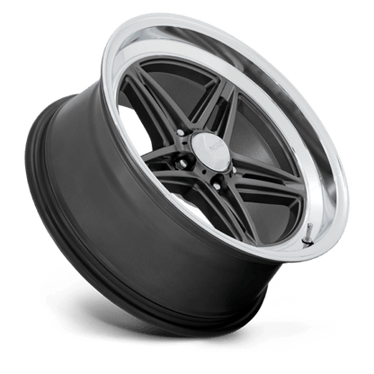 American Racing Vintage | VN514 GROOVE | 20.0x10.00 | 5X127 | 6 | ANTHRACITE W/ DIAMOND CUT LIP