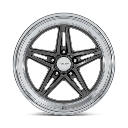 American Racing Vintage | VN514 GROOVE | 20.0x10.00 | 5X127 | 6 | ANTHRACITE W/ DIAMOND CUT LIP