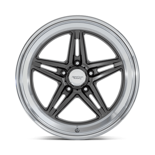 American Racing Vintage | VN514 GROOVE | 20.0x10.00 | 5X127 | -20 | ANTHRACITE W/ DIAMOND CUT LIP