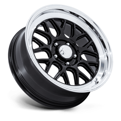 American Racing Vintage | VN516 G-FORCE | 17.0x7.00 | 5X120.65 | 0 | GLOSS BLACK W/ DC-LIP