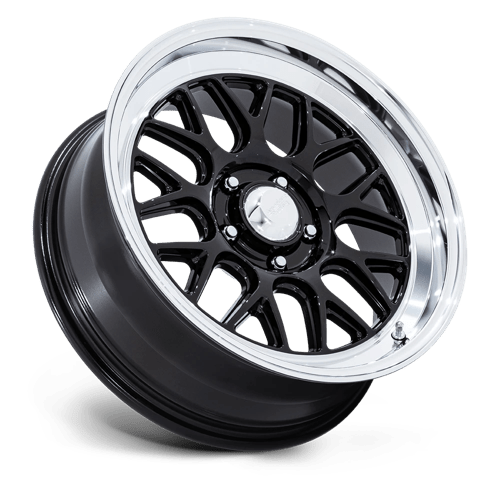 American Racing Vintage | VN516 G-FORCE | 18.0x9.00 | 5X120.65 | 6 | GLOSS BLACK W/ DC-LIP