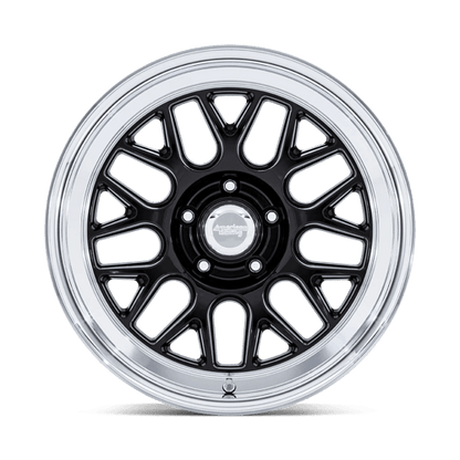 American Racing Vintage | VN516 G-FORCE | 18.0x9.00 | 5X120.65 | 6 | GLOSS BLACK W/ DC-LIP