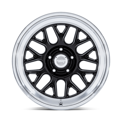 American Racing Vintage | VN516 G-FORCE | 17.0x9.00 | 5X114.3 | 24 | GLOSS BLACK W/ DC-LIP