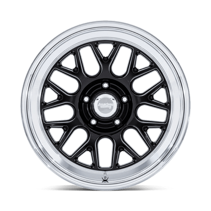 American Racing Vintage | VN516 G-FORCE | 17.0x9.00 | 5X114.3 | 24 | GLOSS BLACK W/ DC-LIP