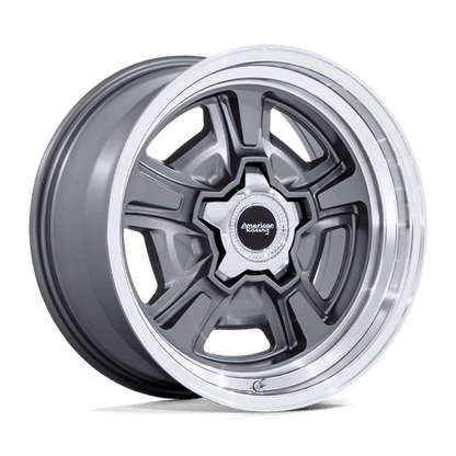 American Racing Vintage | VN517 MARAUDER | 18.0x8.00 | 5X127 | 0 | ANTHRACITE W/ DIAMOND CUT LIP
