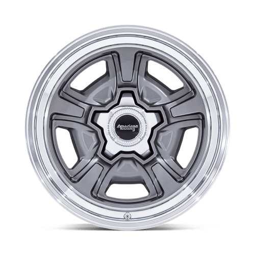American Racing Vintage | VN517 MARAUDER | 18.0x9.00 | 5X139.7 | 0 | ANTHRACITE W/ DIAMOND CUT LIP