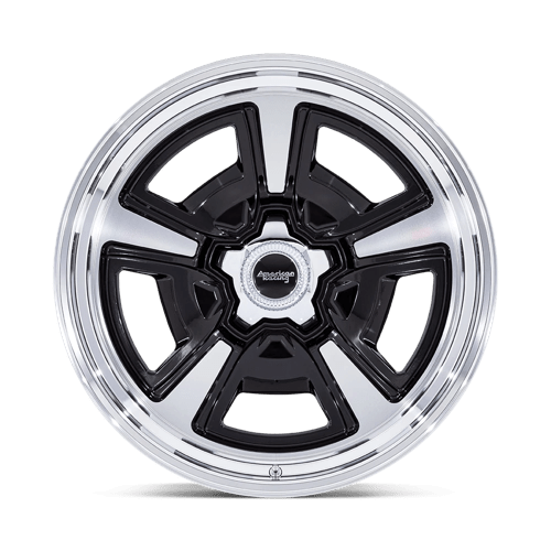 American Racing Vintage | VN517 MARAUDER | 20.0x10.00 | 5X127 | 6 | GLOSS BLACK MCH W/ DIA-CUT LIP