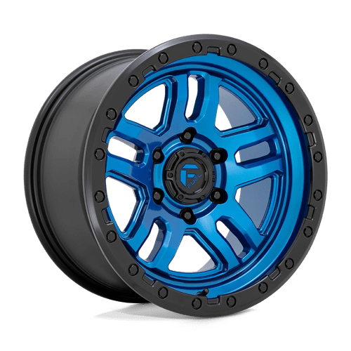 Fuel 1PC | D790 AMMO | 17.0x9.00 | 5X127 | -12 | BLUE W/ BLACK LIP