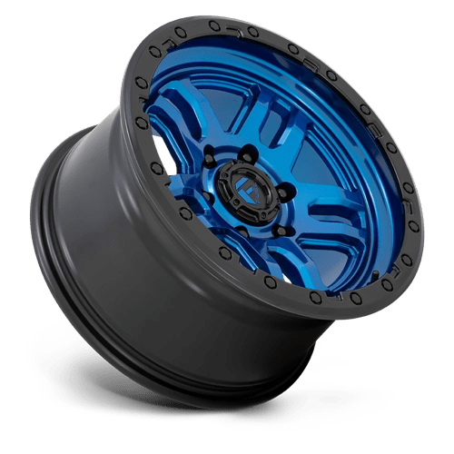 Fuel 1PC | D790 AMMO | 17.0x9.00 | 5X127 | -12 | BLUE W/ BLACK LIP