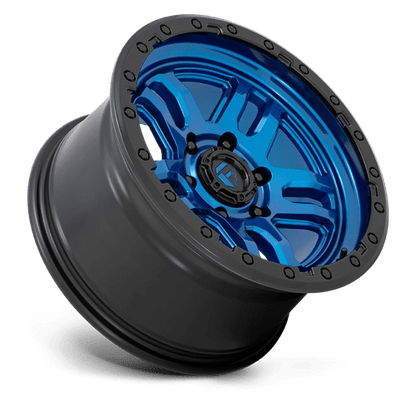 Fuel 1PC | D790 AMMO | 17.0x9.00 | 5X127 | -12 | BLUE W/ BLACK LIP