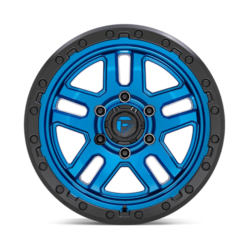 Fuel 1PC | D790 AMMO | 17.0x9.00 | 5X127 | -12 | BLUE W/ BLACK LIP