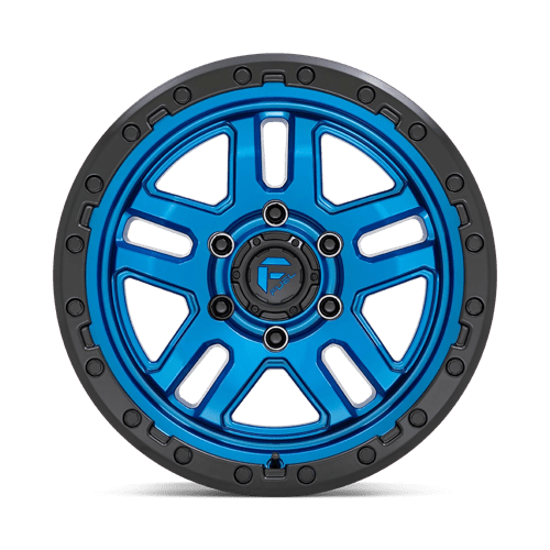Fuel 1PC | D790 AMMO | 17.0x9.00 | 6X139.7 | -12 | BLUE W/ BLACK LIP