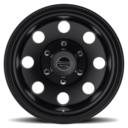 American Racing | AR172 BAJA | 17.0x9.00 | 8X170 | -12 | SATIN BLACK