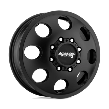 American Racing | AR204 BAJA DUALLY | 17.0x6.50 | 8X210 | 111 | SATIN BLACK