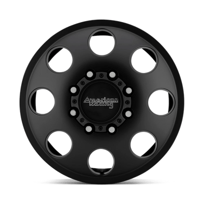 American Racing | AR204 BAJA DUALLY | 16.0x6.00 | 8X170 | 111 | SATIN BLACK