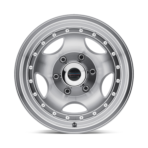 American Racing | AR23 | 15.0x8.00 | 6X139.7 | -19 | MACHINED W/ CLEAR COAT