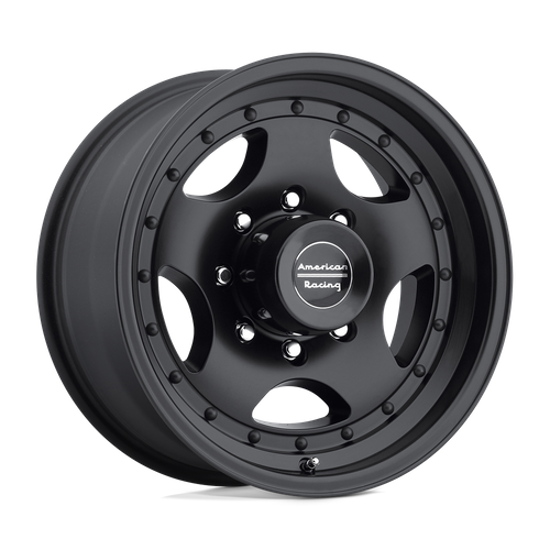 American Racing | AR23 | 15.0x10.00 | 6X139.7 | -44 | SATIN BLACK W/ CLEAR COAT
