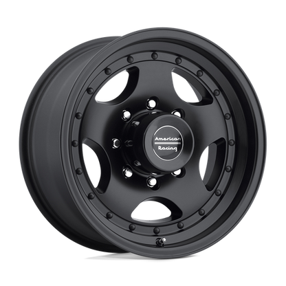American Racing | AR23 | 15.0x10.00 | 6X139.7 | -44 | SATIN BLACK W/ CLEAR COAT