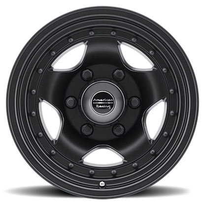 American Racing AR23 BK 15x7 139.7