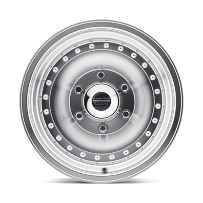 American Racing | AR61 OUTLAW I | 15.0x8.00 | 5X127 | -19 | MACHINED W/ CLEAR COAT