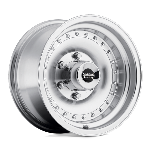 American Racing | AR61 OUTLAW I | 15.0x8.00 | 5X120.65 | -19 | MACHINED W/ CLEAR COAT