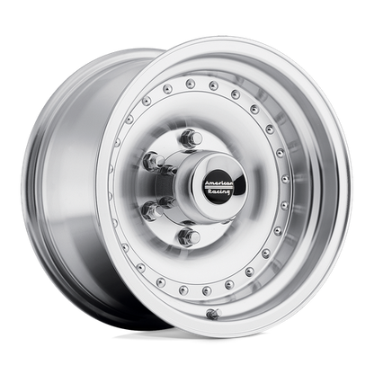 American Racing | AR61 OUTLAW I | 15.0x7.00 | 5X120.65 | -6 | MACHINED W/ CLEAR COAT
