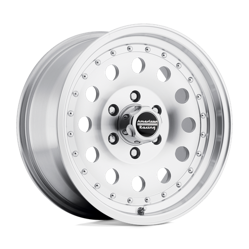 American Racing | AR62 OUTLAW II | 17.0x8.00 | 5X127 | 18 | MACHINED W/ CLEAR COAT