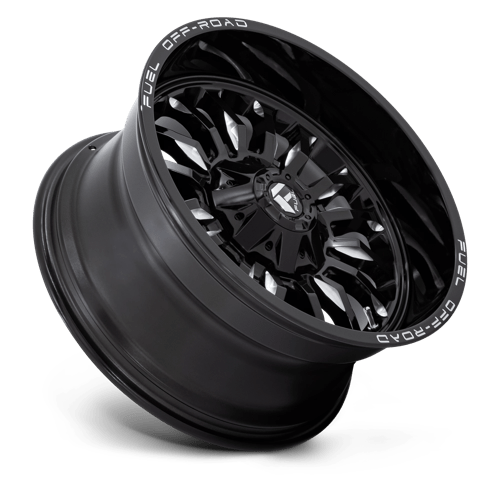 Fuel 1PC | D795 ARC | 20.0x10.00 | 6X135/6X139.7 | -18 | GLOSS BLACK MILLED