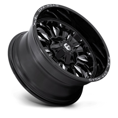 Fuel 1PC | D795 ARC | 20.0x10.00 | 6X135/6X139.7 | -18 | GLOSS BLACK MILLED