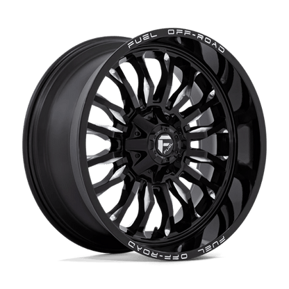 Fuel 1PC | D795 ARC | 22.0x10.00 | 6X135/6X139.7 | -18 | GLOSS BLACK MILLED