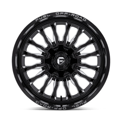 Fuel 1PC | D795 ARC | 22.0x10.00 | 6X135/6X139.7 | -18 | GLOSS BLACK MILLED