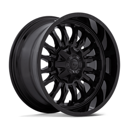 Fuel 1PC | D796 ARC | 20.0x10.00 | 6X135/6X139.7 | -18 | MATTE BLACK W/ GLOSS BLACK LIP