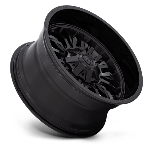 Fuel 1PC | D796 ARC | 20.0x10.00 | 6X135/6X139.7 | -18 | MATTE BLACK W/ GLOSS BLACK LIP