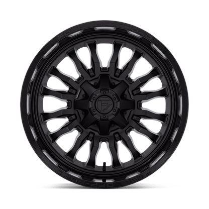 Fuel 1PC | D796 ARC | 20.0x10.00 | 6X135/6X139.7 | -18 | MATTE BLACK W/ GLOSS BLACK LIP