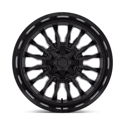 Fuel 1PC | D796 ARC | 22.0x10.00 | 6X135/6X139.7 | -18 | MATTE BLACK W/ GLOSS BLACK LIP