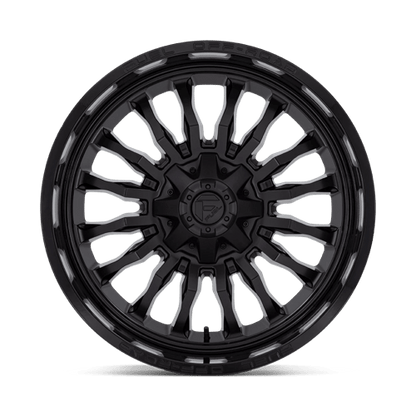 Fuel 1PC | D796 ARC | 22.0x10.00 | 6X135/6X139.7 | -18 | MATTE BLACK W/ GLOSS BLACK LIP