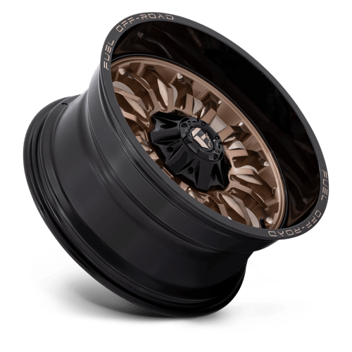 Fuel 1PC | D797 ARC | 20.0x10.00 | 6X135/6X139.7 | -18 | PLATINUM BRONZE W/ BLACK LIP