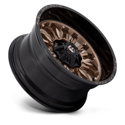 Fuel 1PC | D797 ARC | 20.0x10.00 | 6X135/6X139.7 | -18 | PLATINUM BRONZE W/ BLACK LIP