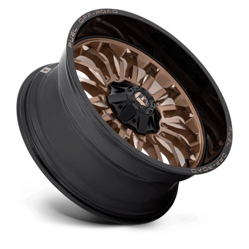 Fuel 1PC | D797 ARC | 22.0x10.00 | 6X135/6X139.7 | -18 | PLATINUM BRONZE W/ BLACK LIP