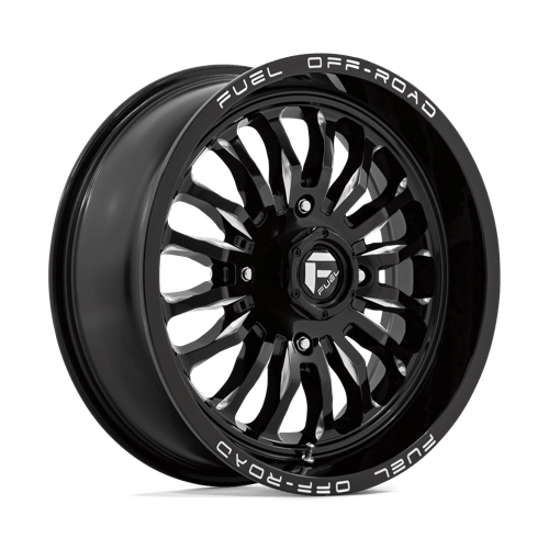 Fuel UTV | D821 ARC UTV | 18.0x7.00 | 4X156 | 13 | GLOSS BLACK MILLED