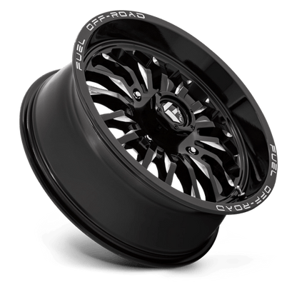 Fuel UTV | D821 ARC UTV | 20.0x7.00 | 4X156 | 13 | GLOSS BLACK MILLED